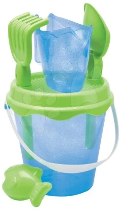 ECOIFFIER Eimerset Perlmuttern Mit Glitzer Beach Écoiffier 30 Cm Hoch Mit Der Gießkanne Ab 18 Monaten