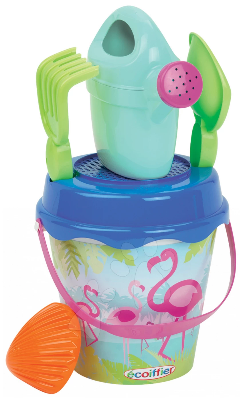 ECOIFFIER Eimerset Flamingo Écoiffier 6 Teile (Höhe 18 Cm) Ab 18 Monaten 3 ECOIFFIER Eimerset Flamingo Écoiffier 6 Teile (Höhe 18 Cm) Ab 18 Monaten