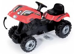 Spielcenter-Set Fun Center Smoby Mit 150 Cm Langer Rutsche Und Einem Farmer XL Traktor Mit Rotem Anhänger -Garten Spielzeug Laden 710108 e smoby traktor 2