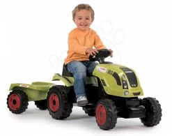 Kletterset Adventure Car Smoby Mit 150 Cm Langer Rutsche, Claas Farmer XL Traktor Und Karre Für Einen Gärtner Ab 24 Monaten -Garten Spielzeug Laden 710114 b smoby traktor 1