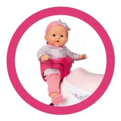 Set Sandkasten Muschel Zweiteilig Watershell Pink BIG Rosa Und Laufrad Motorrad Corolle Mit Puppentrage -Garten Spielzeug Laden 721004 d smoby odrazadlo