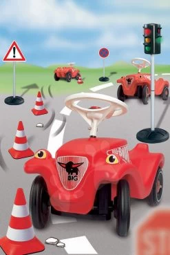 Spielcenter-Set Fun Center Smoby Mit 150 Cm Langer Rutsche, Automatischer Ampel, Verkehrszeichen Und Leitkegel Ab 24 Monaten -Garten Spielzeug Laden 800001191 1197 1198 1303 big znacky 1