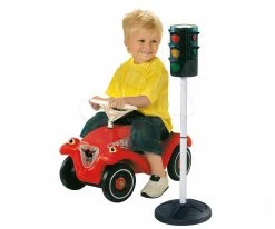 Spielcenter-Set Fun Center Smoby Mit 150 Cm Langer Rutsche, Automatischer Ampel, Verkehrszeichen Und Leitkegel Ab 24 Monaten -Garten Spielzeug Laden 800001197 c big semafor 1