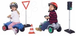 Spielcenter-Set Fun Center Smoby Mit 150 Cm Langer Rutsche, Automatischer Ampel, Verkehrszeichen Und Leitkegel Ab 24 Monaten -Garten Spielzeug Laden 800001198 b big dopravne znacky 1