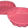 Zweiteiliger Sandkasten Watershell Pink BIG Schale 2*100 L Für Wasser Und Sand 88*88*21 Cm Rosa Ab 18 Monaten