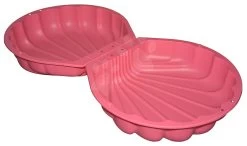 Zweiteiliger Sandkasten Watershell Pink BIG Schale 2*100 L Für Wasser Und Sand 88*88*21 Cm Rosa Ab 18 Monaten