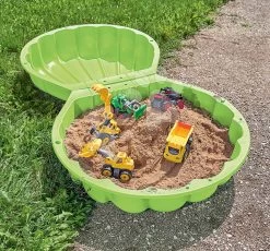 Set Sandkasten Muschel Zweiteilig Watershell Green BIG Grün Und Schaukel Elefant -Garten Spielzeug Laden 800007723 800055792 800055801 800055802 800055803 a big lifestyle 3