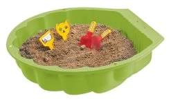 Sandgrube Muschel Watershell Green BIG Für Wasser Und Sand 100 Liter Grün 88*88*20 Cm Ab 12 Monaten -Garten Spielzeug Laden 800007723s e big pieskovisko zelene