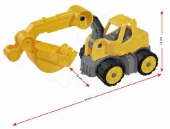 Set Aus 3 Arbeit-Autos Für Sand BIG LKW, Bagger Und Lader Ab 24 Monaten -Garten Spielzeug Laden 800055802 c big pracovne auto 1