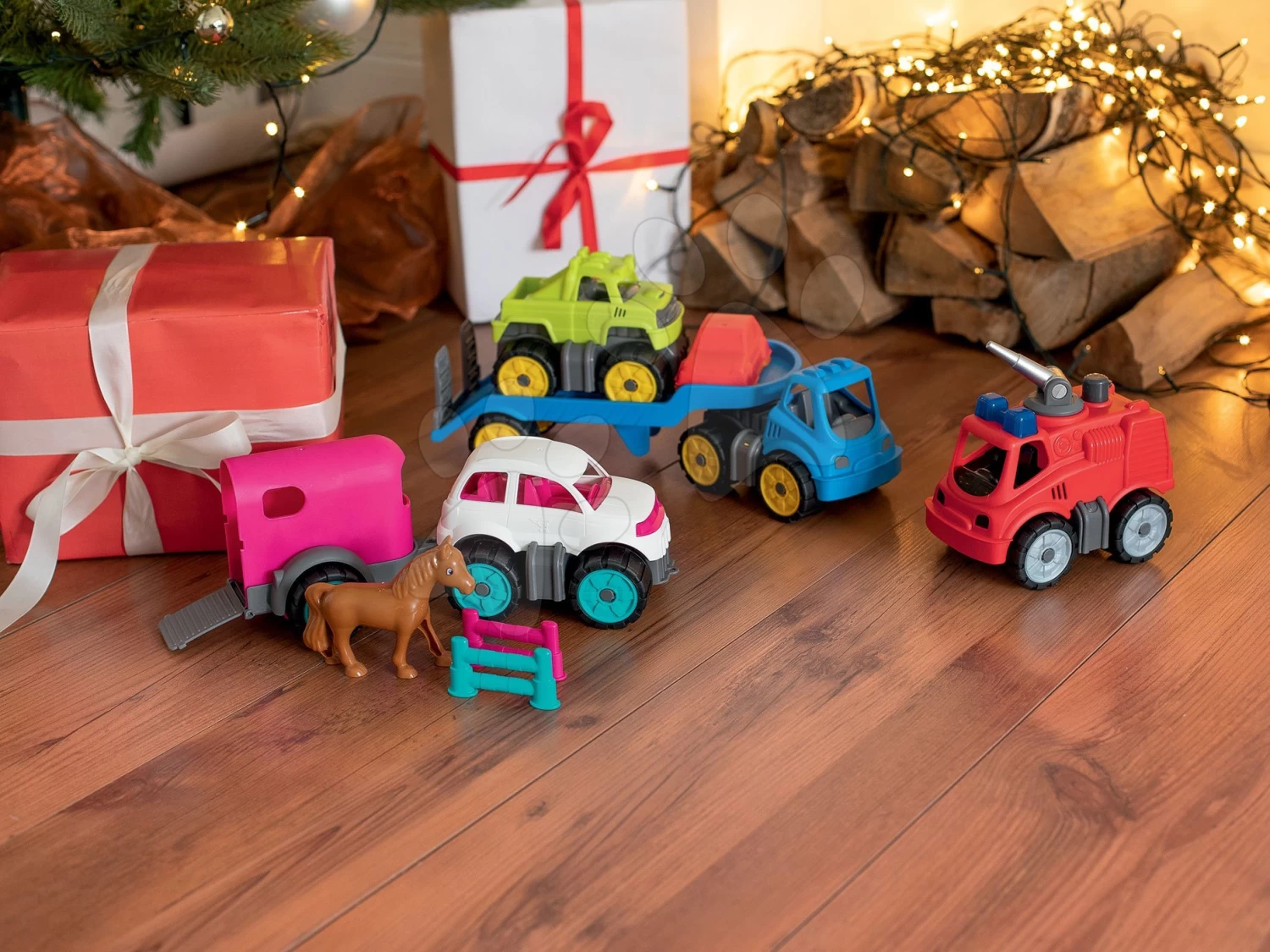 Power BIG Feuerwehrauto Mit Wasserkanone Rot Ab 24 Monaten 12 Power BIG Feuerwehrauto Mit Wasserkanone Rot Ab 24 Monaten – Bild 10