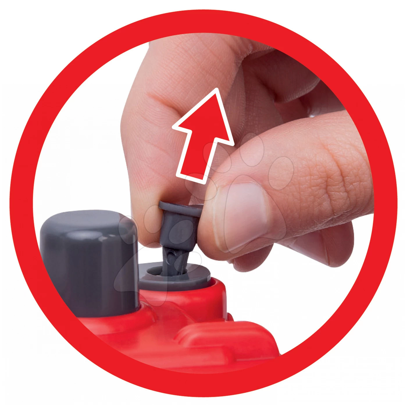 Power BIG Feuerwehrauto Mit Wasserkanone Rot Ab 24 Monaten 6 Power BIG Feuerwehrauto Mit Wasserkanone Rot Ab 24 Monaten – Bild 4