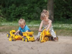 Set Sandkasten Sandy BIG Mit Festdeckel Und Maxi Power Bagger Mit Sitz Und Helm Ab 12 Monaten -Garten Spielzeug Laden 800055811 800056836 800055802 800056837 c big