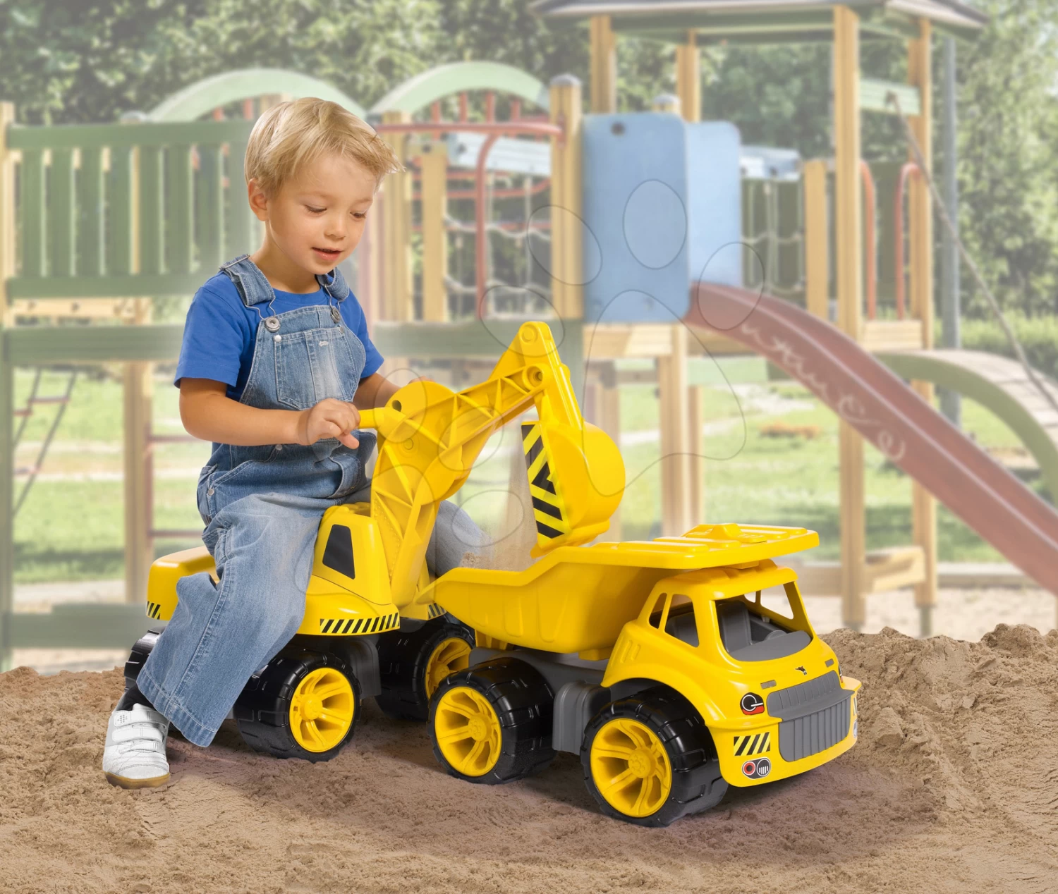 Baggerset Maxi Power BIG Mit Sitz Und Maxi Power Truck Ab 3 Jahren 13 Baggerset Maxi Power BIG Mit Sitz Und Maxi Power Truck Ab 3 Jahren – Bild 11