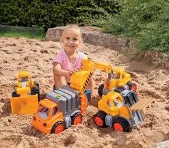 Lader Wheel Loader Power Worker BIG Arbeitsmaschine 47 Cm - Gummiräder Ab 2 Jahren -Garten Spielzeug Laden 800055830 800055833 800055834 800055835 a big lifestyle 5