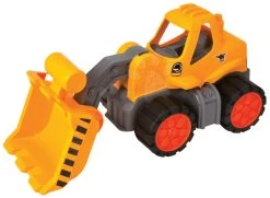 Lader Wheel Loader Power Worker BIG Arbeitsmaschine 47 Cm - Gummiräder Ab 2 Jahren -Garten Spielzeug Laden 800055830 d big nakladac 1