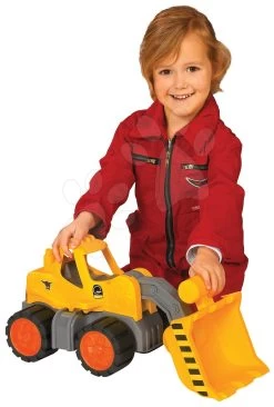 Lader Wheel Loader Power Worker BIG Arbeitsmaschine 47 Cm - Gummiräder Ab 2 Jahren -Garten Spielzeug Laden 800055830 e big nakladac 1