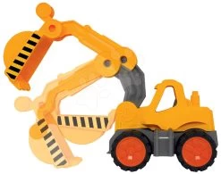 Bager Digger Power Worker BIG Arbeitsmaschine 67 Cm - Gummiräder Ab 2 Jahren