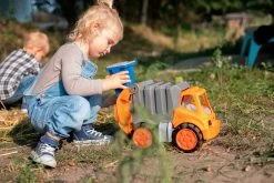 Müllwagen Power Worker BIG Mit Mülleimer Und Beweglichen Teilen - Gummiräder Ab 2 Jahren -Garten Spielzeug Laden 800055835 c big smetiarske auto
