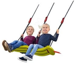 Set Sandkasten Muschel Zweiteilig Watershell Green BIG Grün Und Eine Doppelseitige Hängeschaukel -Garten Spielzeug Laden 800056743 h big hojdacka