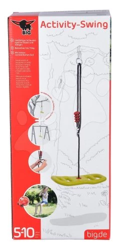 Schaukel Activity Swing BIG Tragfähigkeit 70 Kg Höhenverstellbar Ab 5 Jahren -Garten Spielzeug Laden 800056744 j big hojdacka