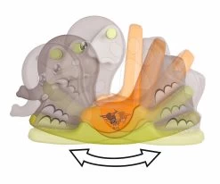 Spielcenter-Set Fun Center Smoby Mit Rutsche 150 Cm Und Schaukel Elefant Mit Beweglichen Ohren Ab 24 Monaten -Garten Spielzeug Laden 800056788 e big hojdacka slon 4