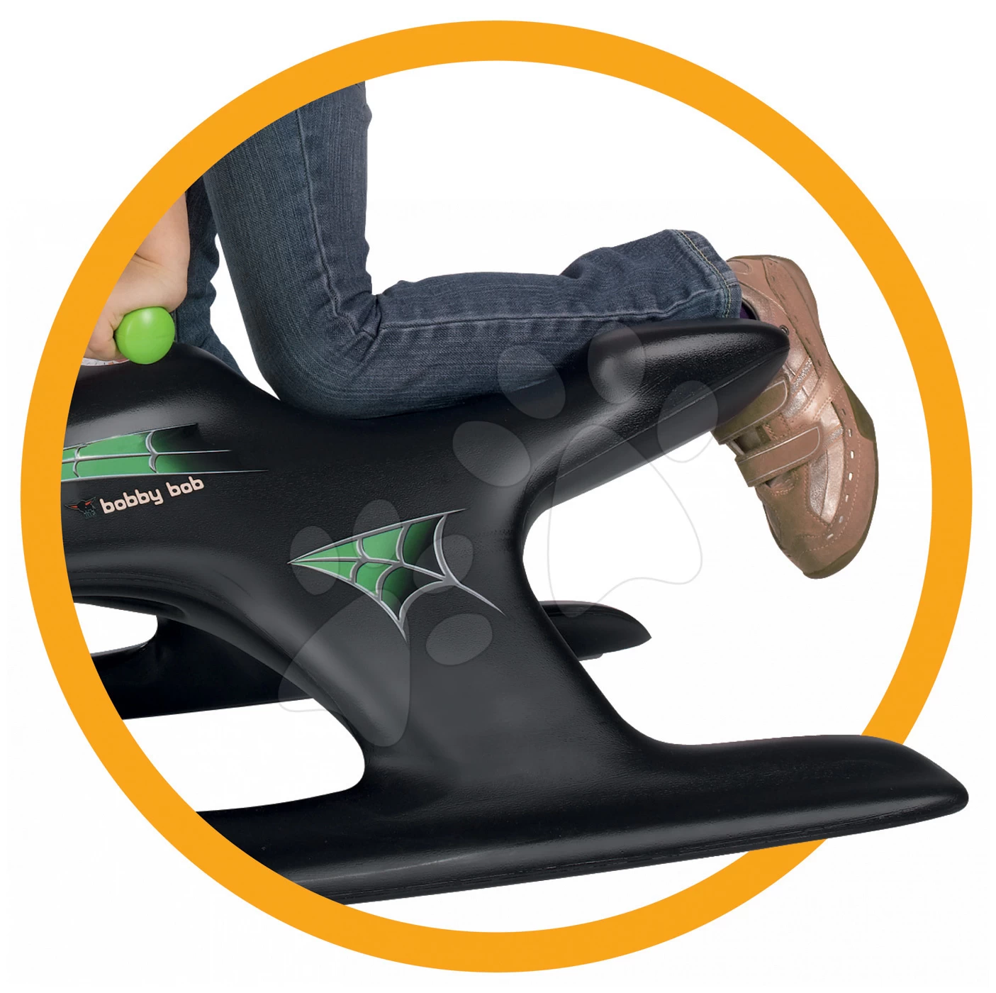 Bobby Bob Wild Spider BIG-Schlitten Mit Metallsockel Und Dämpfer Schwarz Ab 4 Jahren 4 Bobby Bob Wild Spider BIG-Schlitten Mit Metallsockel Und Dämpfer Schwarz Ab 4 Jahren – Bild 2