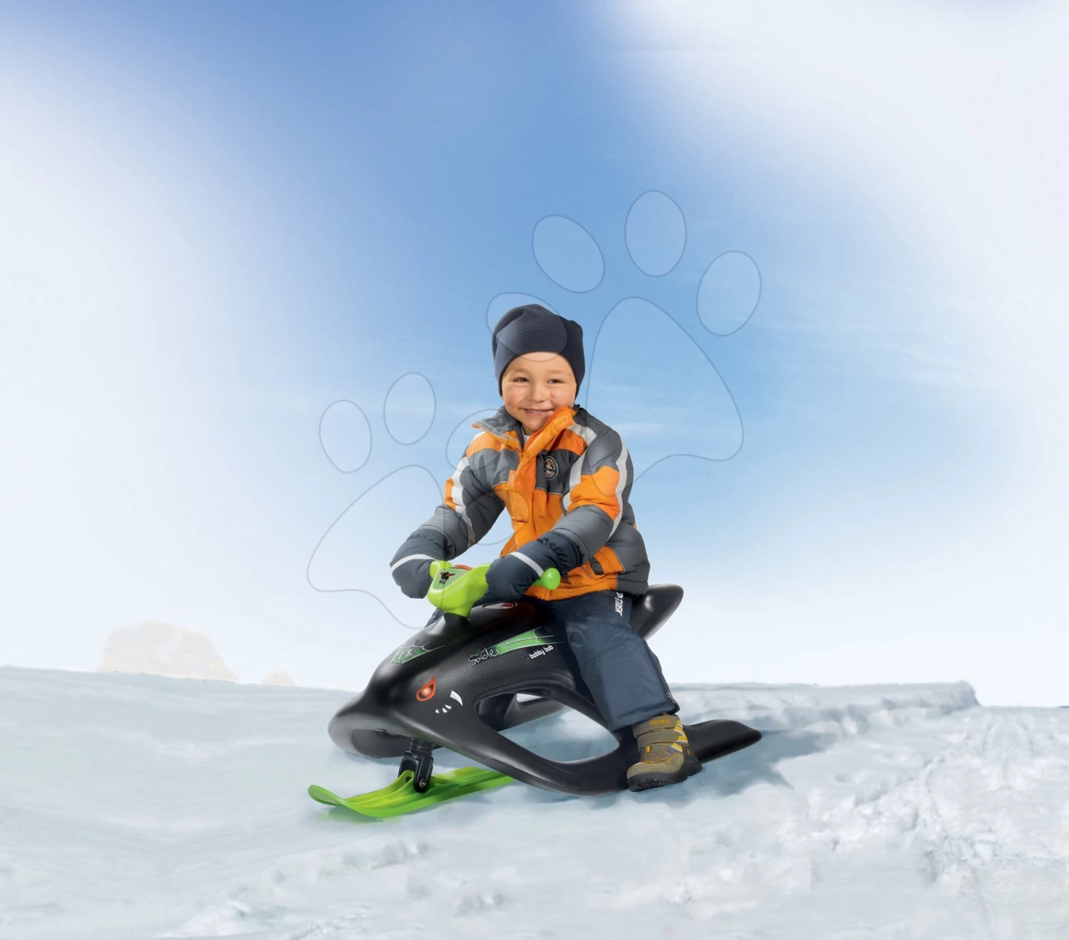 Bobby Bob Wild Spider BIG-Schlitten Mit Metallsockel Und Dämpfer Schwarz Ab 4 Jahren 3 Bobby Bob Wild Spider BIG-Schlitten Mit Metallsockel Und Dämpfer Schwarz Ab 4 Jahren