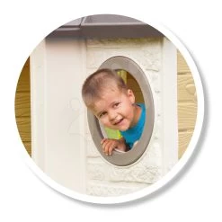 Spielcenter-Set Fun Center Smoby Mit Rutsche 150 Cm Lang Und Häusschen My House Ab 24 Monaten -Garten Spielzeug Laden 810406 d smoby domcek 1