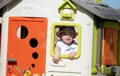 Kletterset Adventure Car Smoby Mit 150 Cm Langer Rutsche Und Der Neo Jura Lodge Ab 24 Monaten -Garten Spielzeug Laden 810500 o smoby domcek