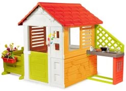 Kletterset Adventure Car Smoby Mit Rutsche Und Haus Sonne Sunny Mit Klingel, Küche Und Garten Ab 24 Monaten -Garten Spielzeug Laden 810707c b smoby domcek