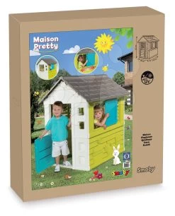 Kletterset Adventure Car Smoby Mit Einer 150 Cm Langen Rutsche Und Einem Haus Pretty Blue Ab 24 Monaten -Garten Spielzeug Laden 810710 f smoby domcek