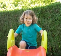 Set Doppelseitige Schaukel Hund Smoby Und Rutsche Funny Toboggan 2 Meter -Garten Spielzeug Laden 820402 xa smoby smyklavka