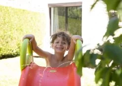 Set Doppelseitige Schaukel Hund Smoby Und Rutsche Funny Toboggan 2 Meter -Garten Spielzeug Laden 820402 xg smoby smyklavka