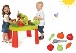 Set Tisch Gärtner De Jardinage 2in1 Smoby Zweiteilig Mit Garten Mit Mühle Und Sportspielen -Garten Spielzeug Laden 840100 14 smoby set