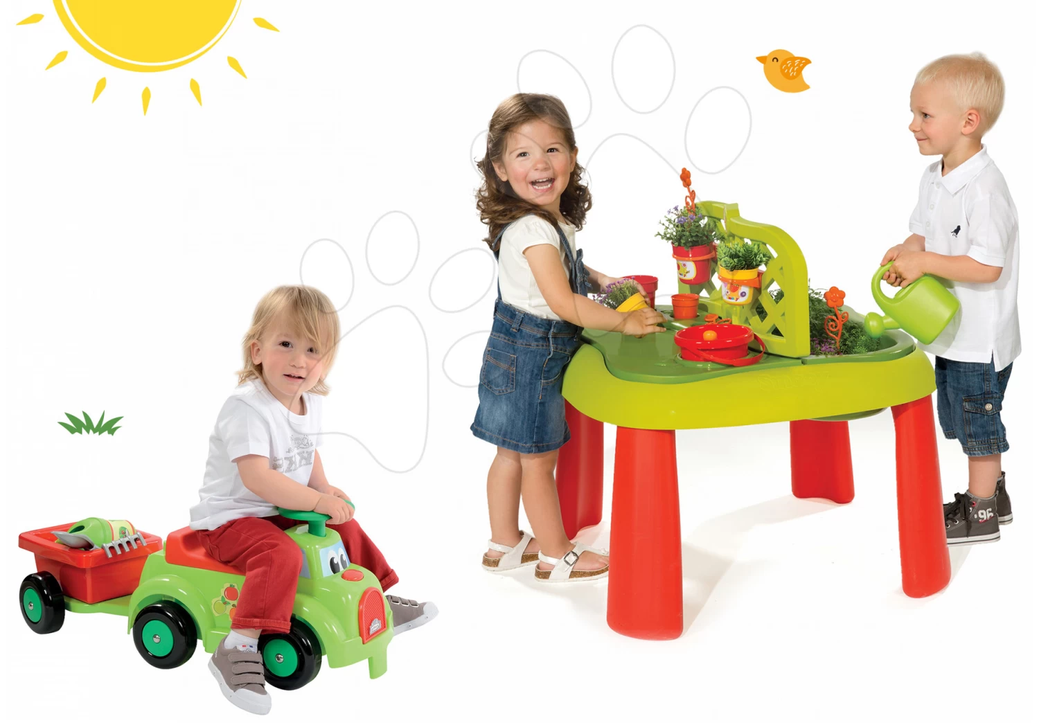 Tischset Gärtner De Jardinage 2in1 Smoby Zweiteilig Mit Garten Rutscher Mit Mäher Und Angelrute 20 Tischset Gärtner De Jardinage 2in1 Smoby Zweiteilig Mit Garten Rutscher Mit Mäher Und Angelrute – Bild 18