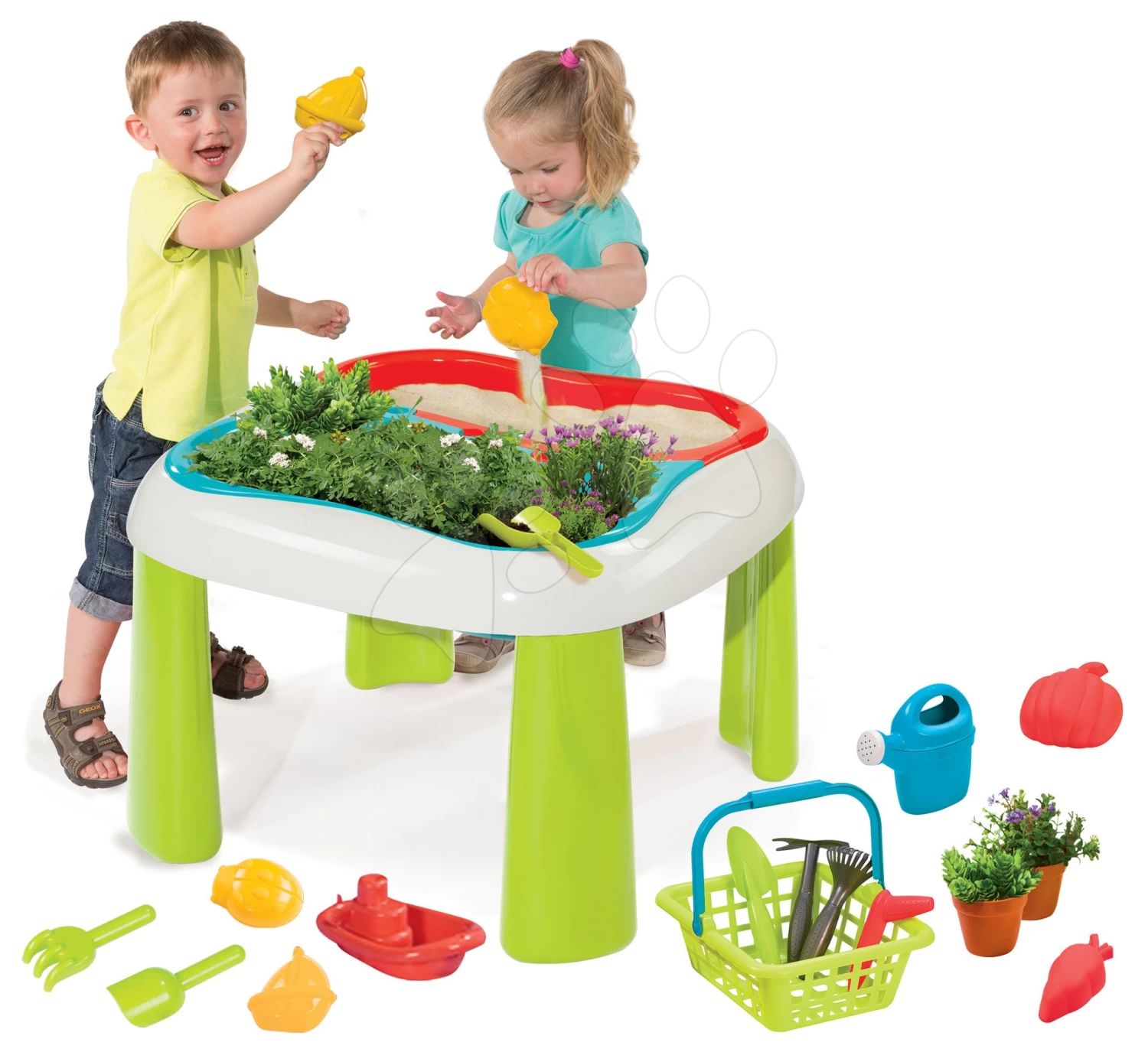Tischset Gärtner De Jardinage 2in1 Smoby Zweiteilig Mit Garten Und Einem Wasserspiel Spritzender Tintenfisch Aqua Nauti 2 Tischset Gärtner De Jardinage 2in1 Smoby Zweiteilig Mit Garten Und Einem Wasserspiel Spritzender Tintenfisch Aqua Nauti