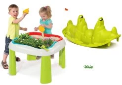 Tischset Gärtner De Jardinage 2in1 Smoby Zweiteilig Mit Garten Und Schaukel Hund Beidseitig -Garten Spielzeug Laden 840101set 1 smoby set