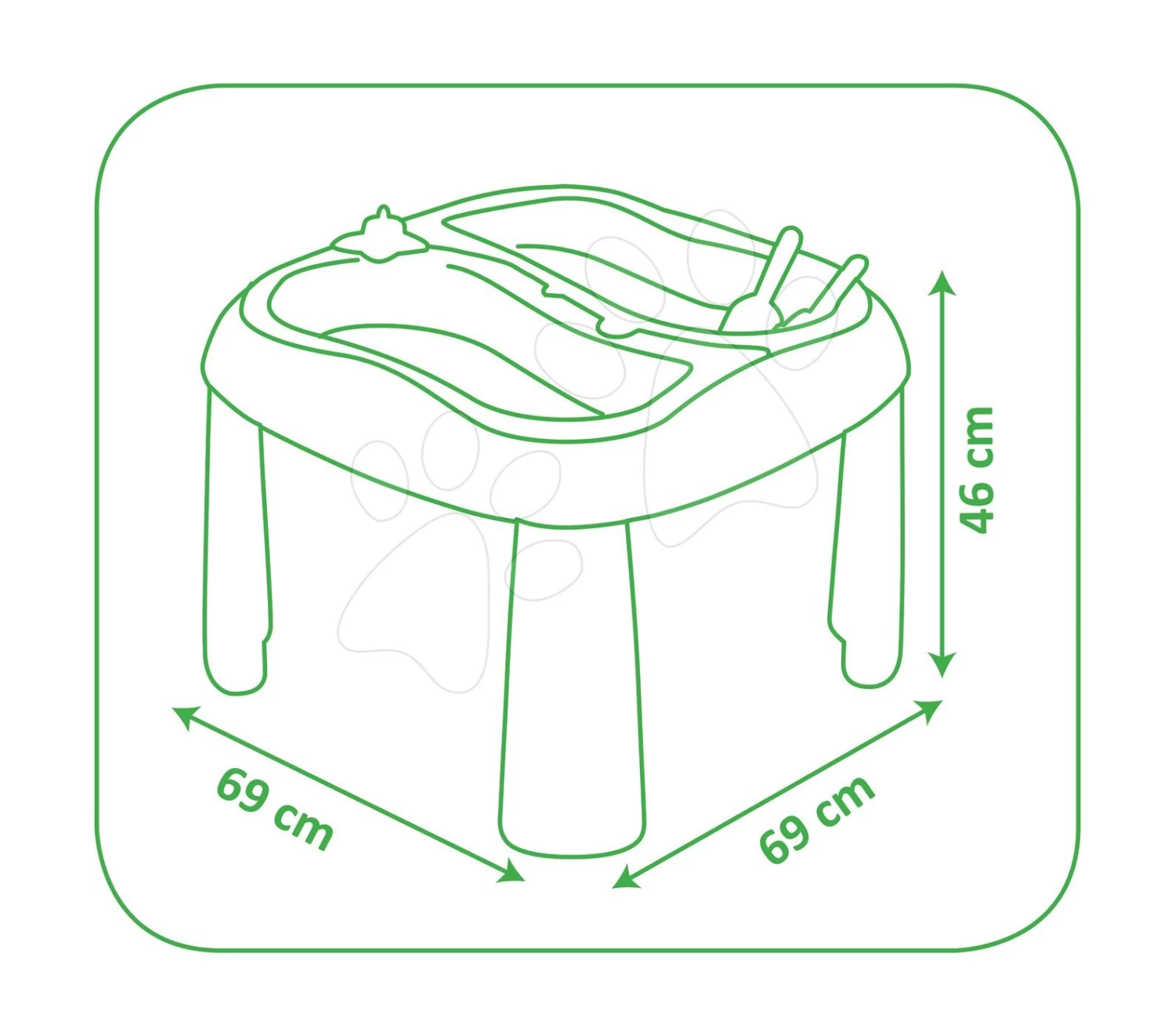 Tischset Gärtner De Jardinage 2in1 Smoby Zweiteilig Mit Garten Und Einem Wasserspiel Spritzender Tintenfisch Aqua Nauti 14 Tischset Gärtner De Jardinage 2in1 Smoby Zweiteilig Mit Garten Und Einem Wasserspiel Spritzender Tintenfisch Aqua Nauti – Bild 13