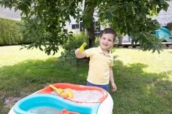 Tisch Wasser&Sand Smoby Mit Doppelter Abdeckung Und Boot Mit Formen Ab 18 Monaten -Garten Spielzeug Laden 840107 i smoby stolik