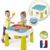 Gartentisch Sandkasten Mit Wasserspiel Water&Sand Smoby Mit Deckel Und Boot Mit Sandförmchen Ab 18 Monaten SM840110 -Garten Spielzeug Laden 840110 b smoby stolik