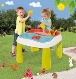Gartentisch Sandkasten Mit Wasserspiel Water&Sand Smoby Mit Deckel Und Boot Mit Sandförmchen Ab 18 Monaten SM840110 12 Gartentisch Sandkasten Mit Wasserspiel Water&Sand Smoby Mit Deckel Und Boot Mit Sandförmchen Ab 18 Monaten SM840110 -Garten Spielzeug Laden 840110 d smoby stolik