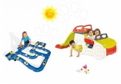 Kletterset Adventure Car Smoby Mit 150 Cm Langer Rutsche Und Wasserspiel Waterplay Niagara Ab 24 Monaten -Garten Spielzeug Laden 840200 05 a smoby set