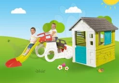 Kletterset Adventure Car Smoby Mit Einer 150 Cm Langen Rutsche Und Einem Haus Pretty Blue Ab 24 Monaten -Garten Spielzeug Laden 840200 12 c smoby set