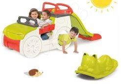 Kletterset Adventure Car Smoby Mit Rutsche Und Grüner Schaukel Kater Ab 24 Monaten -Garten Spielzeug Laden 840200 19 a smoby set