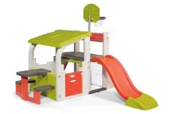 Spielcenter-Set Fun Center Smoby Mit Rutsche 150 Cm Und Climber MultiActivity Kletterturm Ab 24 Monaten -Garten Spielzeug Laden 840203 b smoby hracie centrum 1