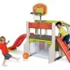 Spielcenter-Set Fun Center Smoby Mit Rutsche 150 Cm Lang Und Tisch Wasser&Sand 2in1 Mit Mühle Ab 24 Monaten