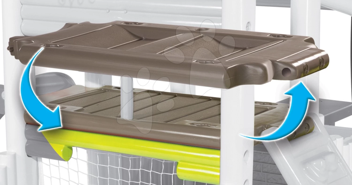 Spielcenter-Set Fun Center Smoby Mit Einer Rutsche 150 Cm Lang Und Einem Eimerset Ab 24 Monaten 9 Spielcenter-Set Fun Center Smoby Mit Einer Rutsche 150 Cm Lang Und Einem Eimerset Ab 24 Monaten – Bild 7