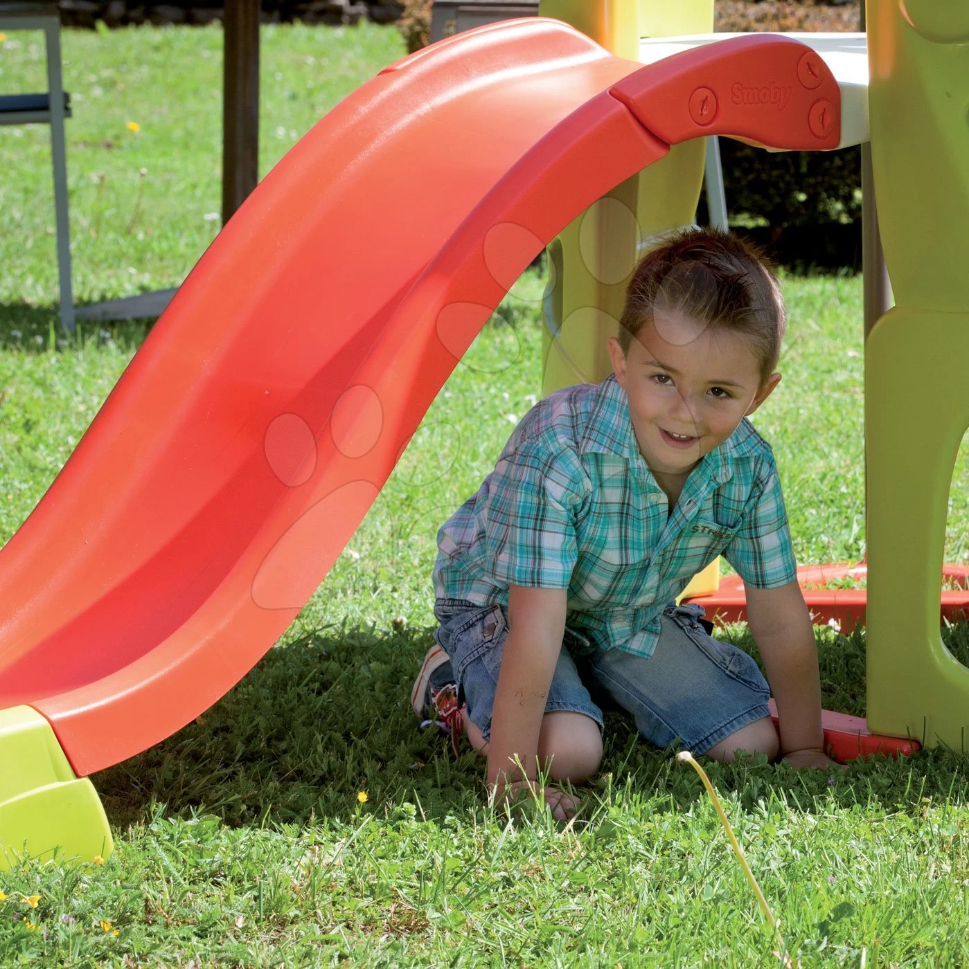 Set Klettergerüst Multiactivity Climbing Tower Smoby Mit 3 Kletterwänden Mit Rutsche Und Freundeshaus Mit Küche Und Sandkasten Ab 24 Monaten 8 Set Klettergerüst Multiactivity Climbing Tower Smoby Mit 3 Kletterwänden Mit Rutsche Und Freundeshaus Mit Küche Und Sandkasten Ab 24 Monaten – Bild 6