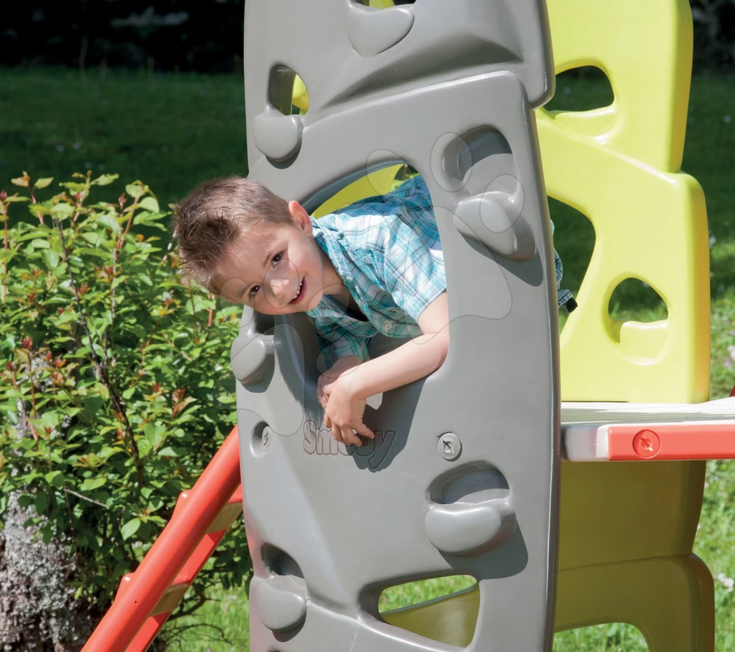 Set Klettergerüst Multiactivity Climbing Tower Zum Klettern Mit Rutsche Smoby Und Häuschen Neo Jura Lodge In Baukastenweise 14 Set Klettergerüst Multiactivity Climbing Tower Zum Klettern Mit Rutsche Smoby Und Häuschen Neo Jura Lodge In Baukastenweise – Bild 12