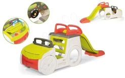 Kletterset Adventure Car Smoby Mit Rutsche Und Schaukel Mit Metallkonstruktion Höhe 120 Cm Ab 24 Monaten -Garten Spielzeug Laden 840205 f smoby preliezacka 29